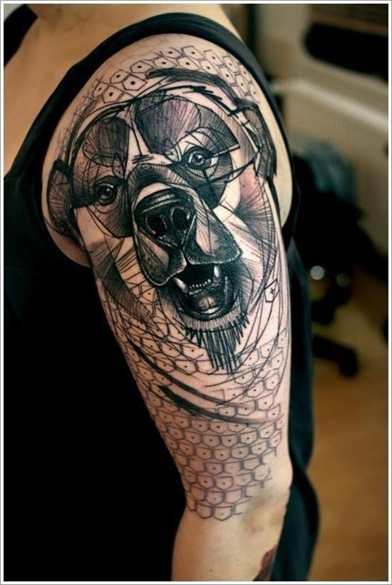 Bear Tattoo Design 31