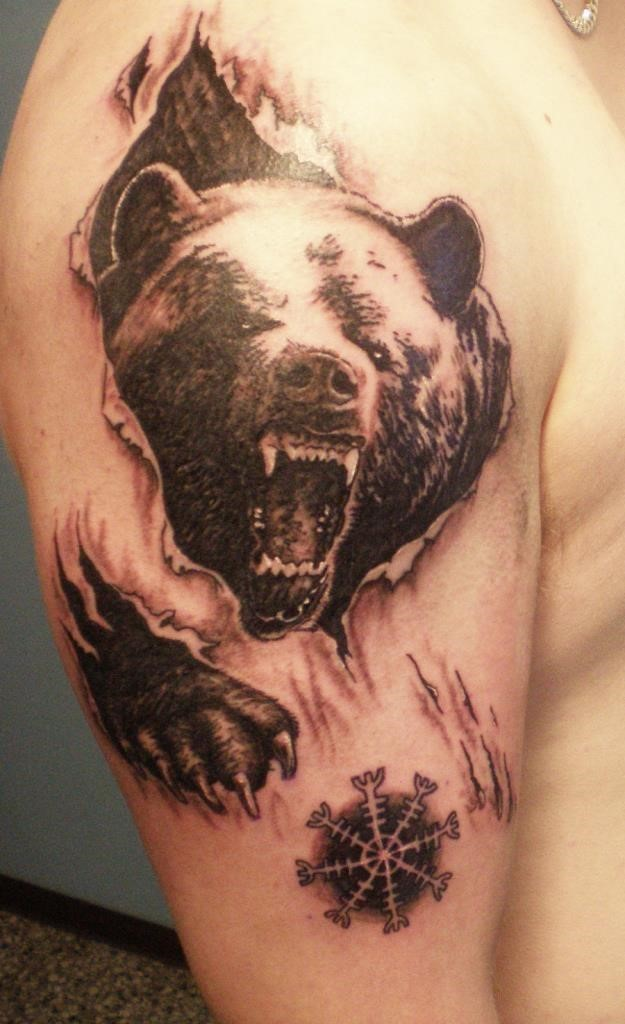 Bear Tattoo Meaning 625×1024