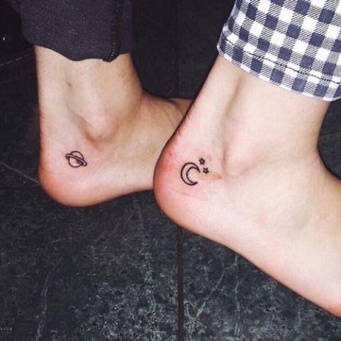 Bella Thorne Ankle Tattoo