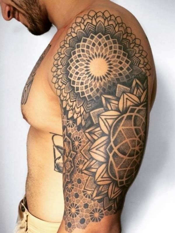 Best Mandala Forearm Tattoo Designs 12
