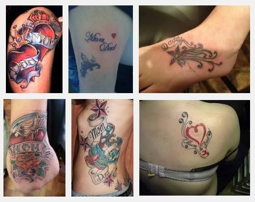 Best Mom And Dad Tattoo Designs