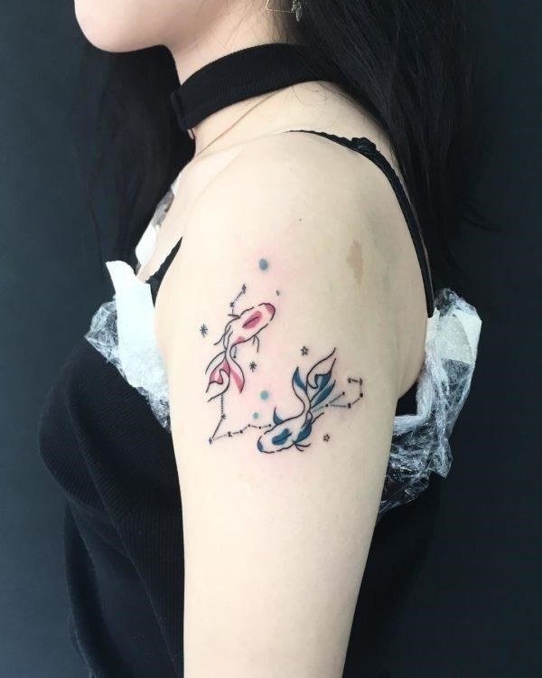 Best Pisces Constellation Tattoo To Get Inked 13 1