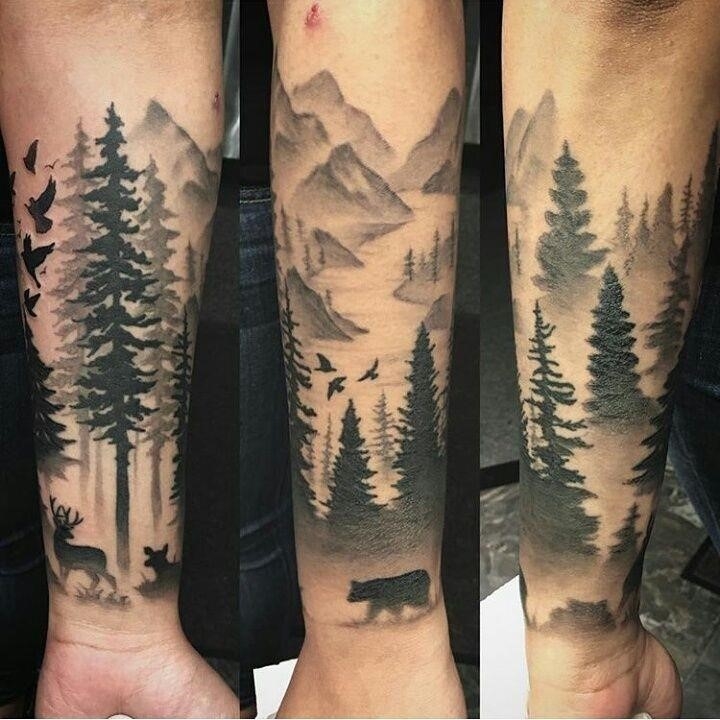 49 Forest tattoo Ideas Best Designs  Canadian Tattoos