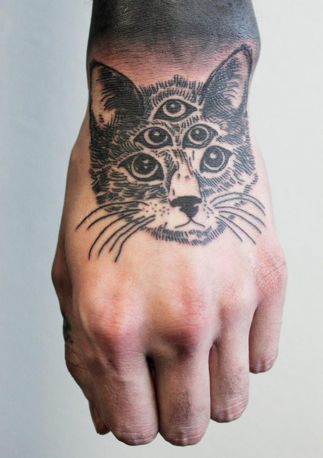 Black Cat Tattoo