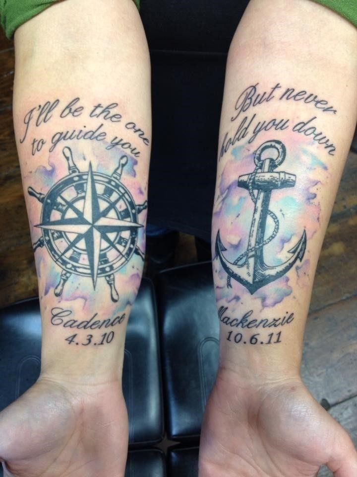 Anchor tattoo