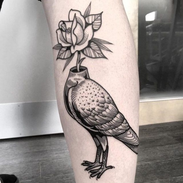 Black White Tattoo 57 650×650