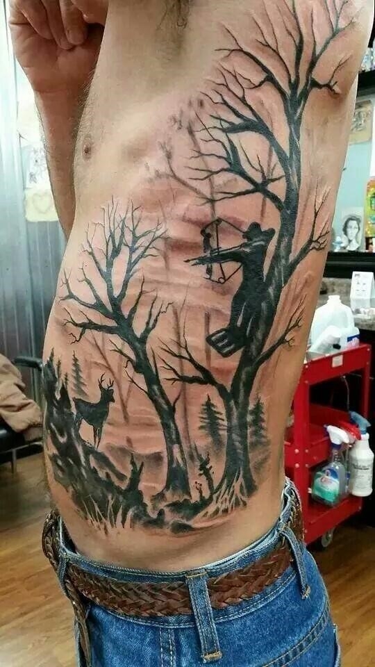 50 Best Wildlife Tattoos For Men 2023 Hunters Hunting Animal Designs