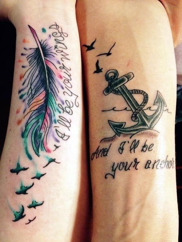 52 Matching Sister Tattoo Ideas Youll Love