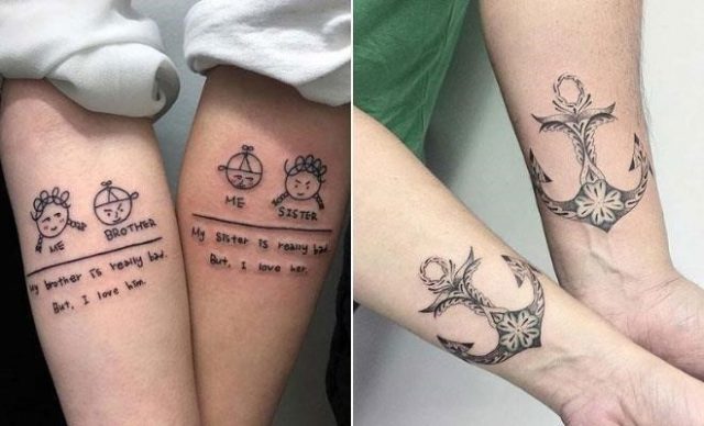 Brother and Sister Tattoos