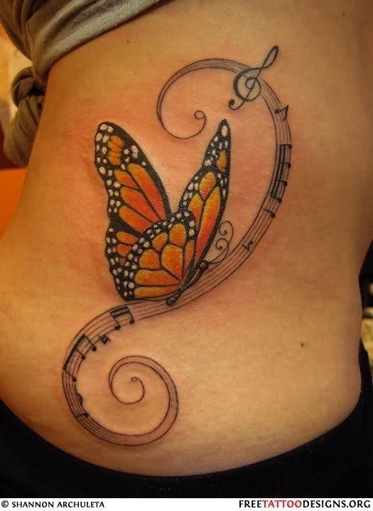 Butterfly Tattoo Design and Meaning 5
