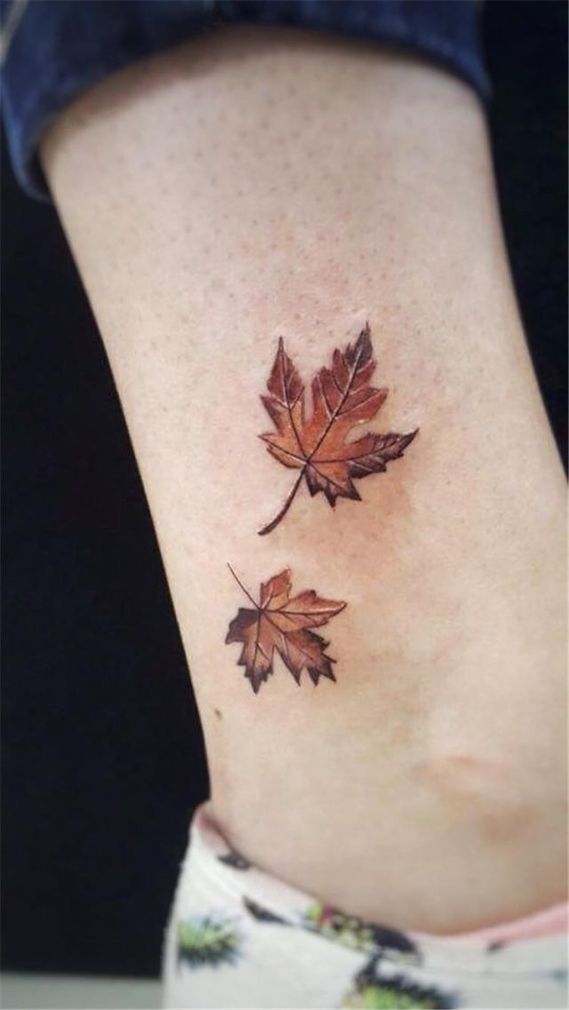 Canadian Maple Leaf Tattoo 13 1