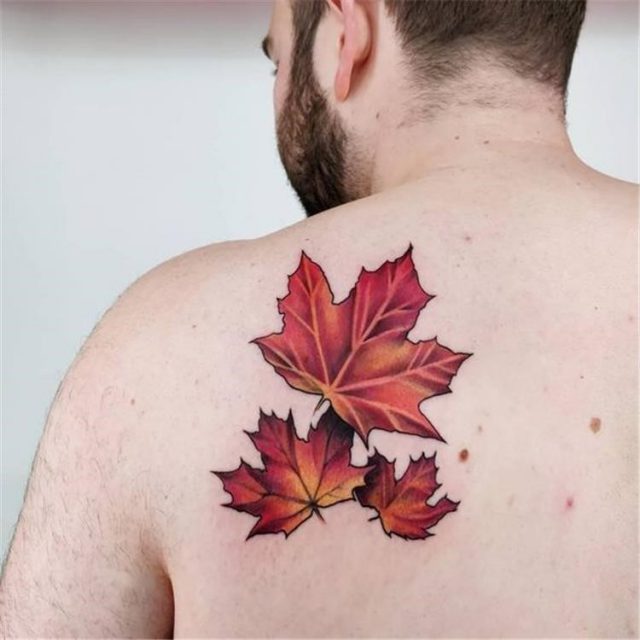 Canadian Maple Leaf Tattoo 8 1