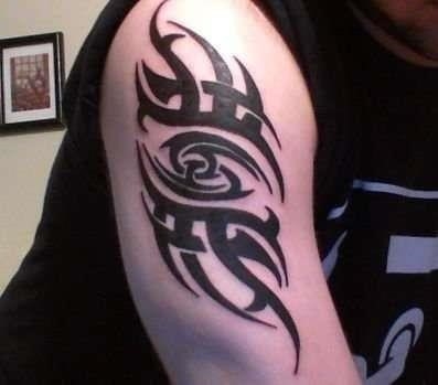 Cancer Tribal Arm Tattoos1