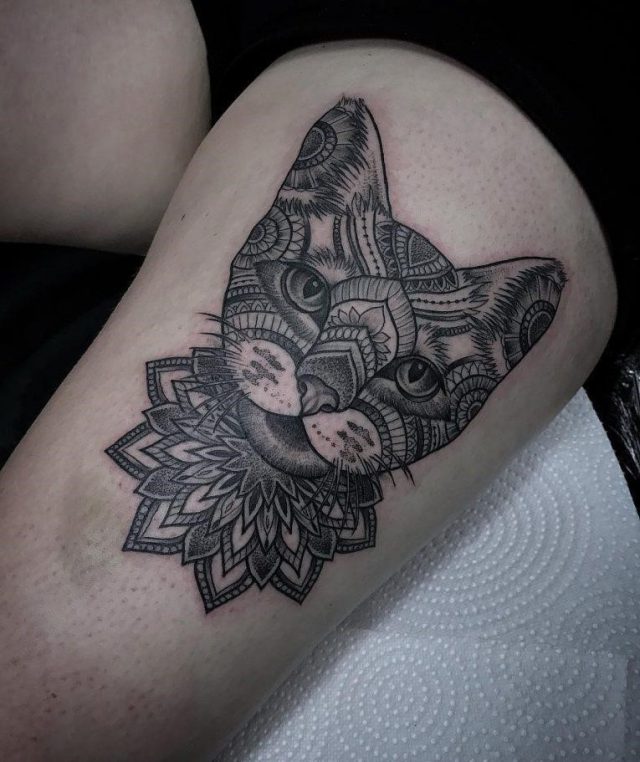 Cat Tattoo 80 765×911