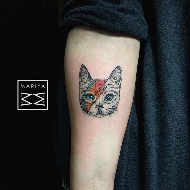 Cat Portrait Tattoo by nebulatattoo on DeviantArt