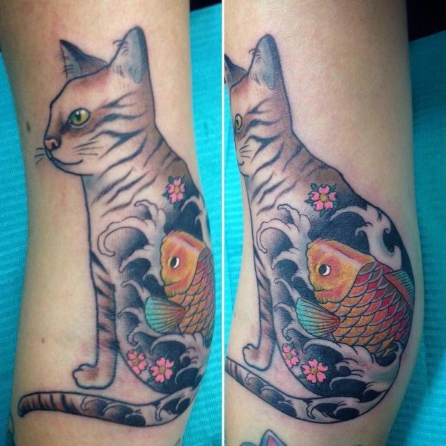 Cat Tattoo  11