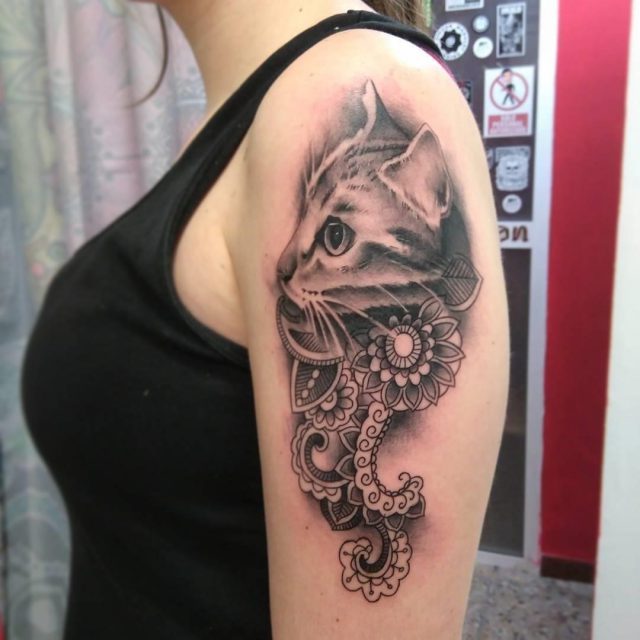 Cat Tattoo  8