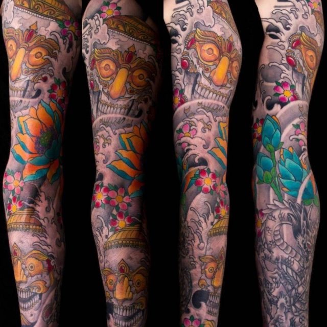 Chinese style sleeve