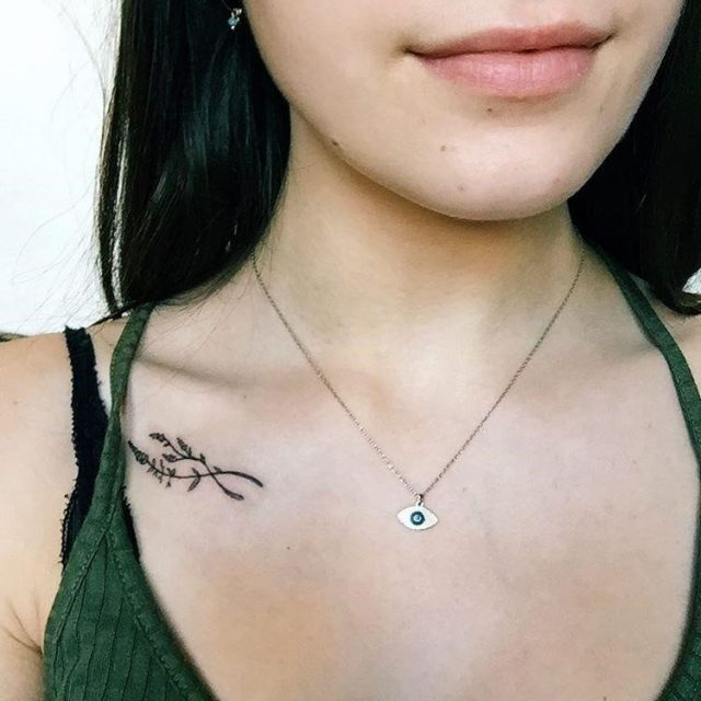 Collarbone Tatto  6