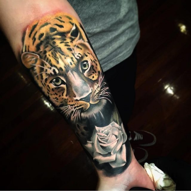 Cool Arm Tattoo by Fabz Tattoo