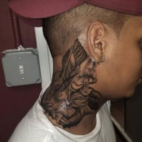 60 Creative and Bold Neck Tattoos | Art and Design