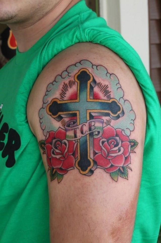 Cool Cross Tattoos 682×1024