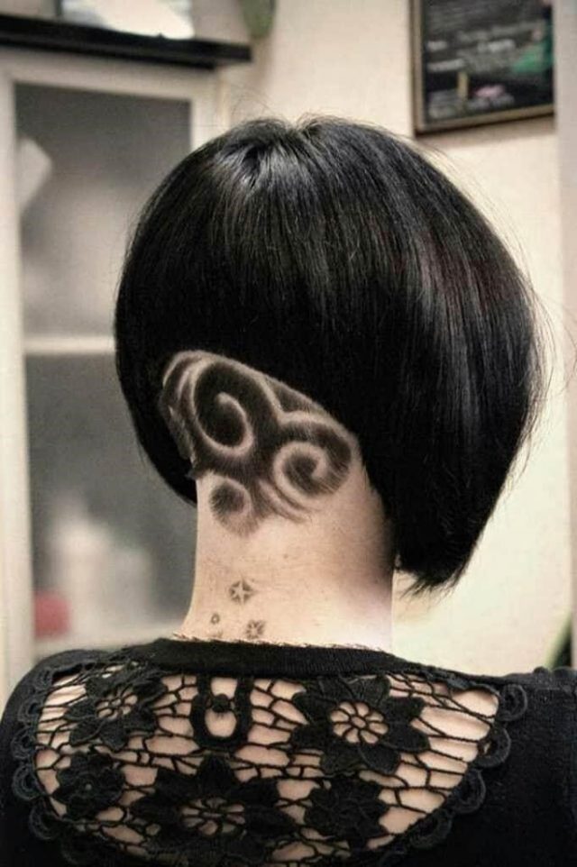 Cool Hair Tattoos Ideas for Girls