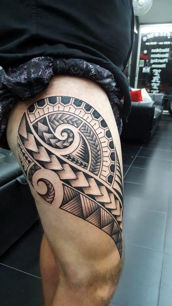 Cool Polynesian Tattoo Designs For Men 13