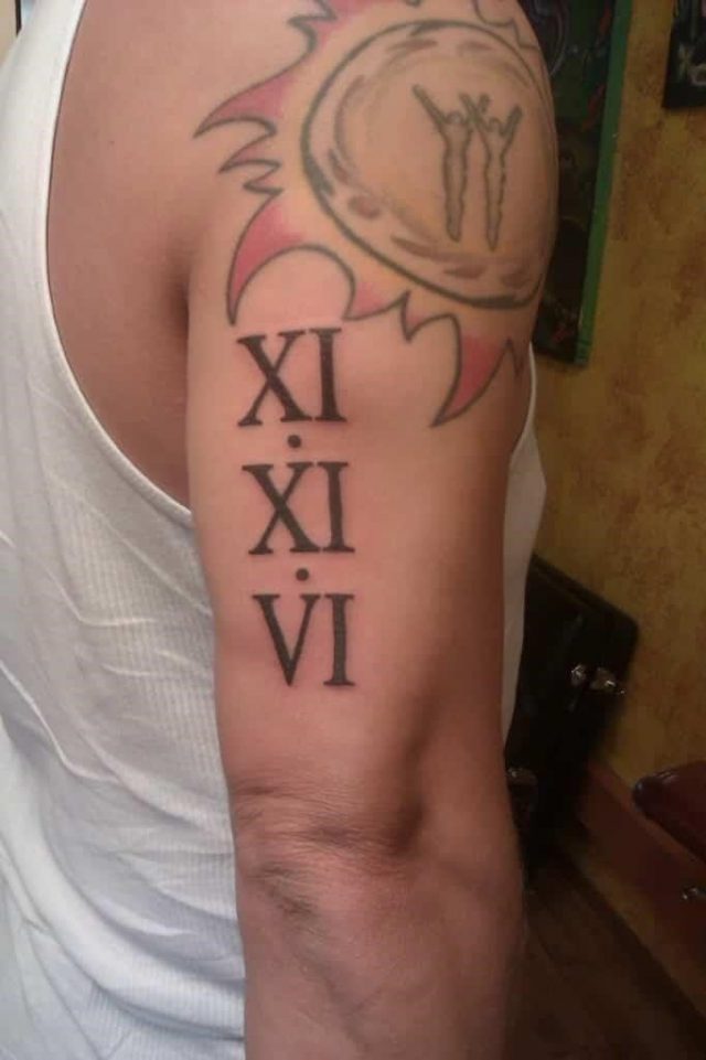 Cool Roman Numeral Tattoos