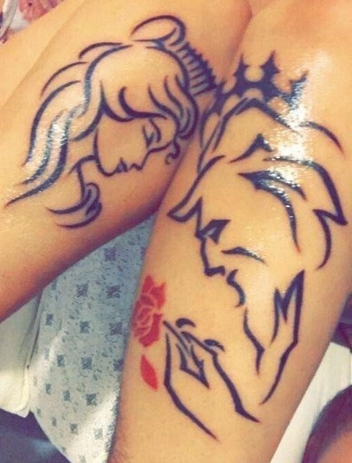 Emphasize Your Feelings 60 Soulmate Matching Couple Tattoos  InkMatch