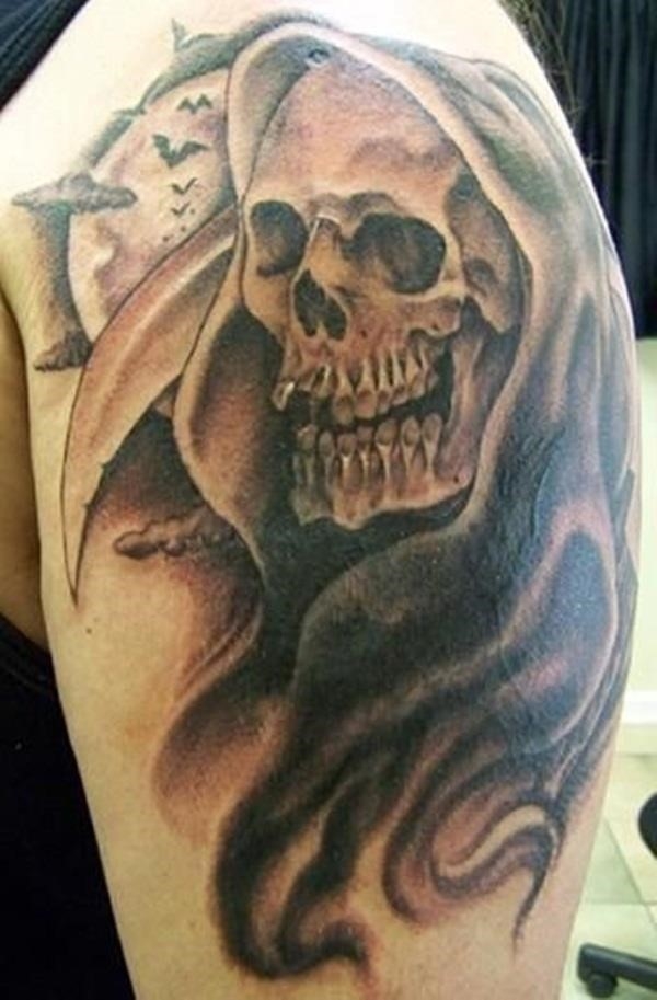 death grim reaper tattoo designs