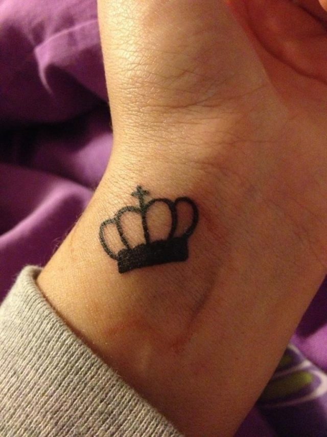 Crown Tattoos on Wrist