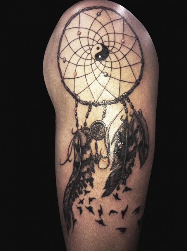 Dreamcatcher Tattoo On Arm