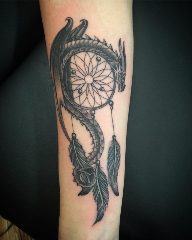 Dreamcatcher Tattoo  13