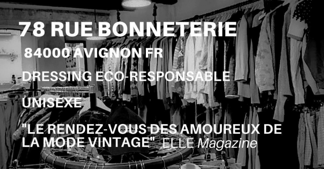 Dressing eco responsable Unisexe 22lE RENDEZ VOUS DES AMOUREUX DE LA MODE VINTAGE22