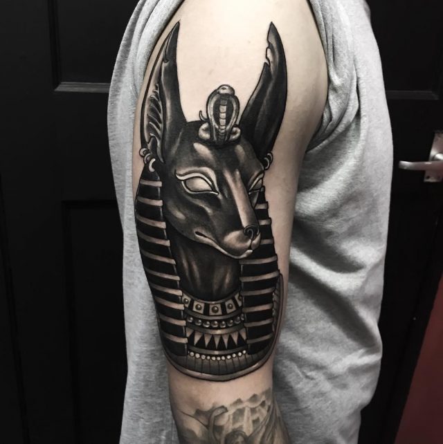 Egyptian Mythological Tattoo design on Arm
