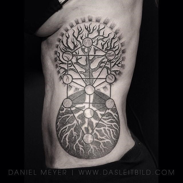 Family Tree Tattoo by Daniel Meyer