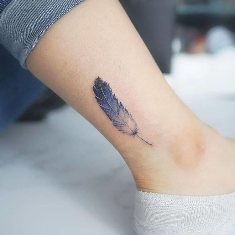 Feather tattoo