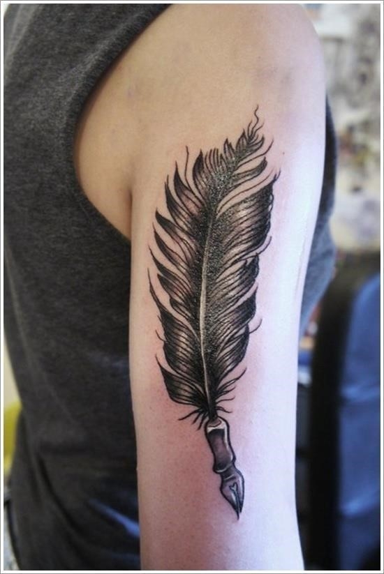 Feather Tattoo Designs 7