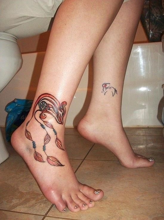Feet Tattoo Designs 15