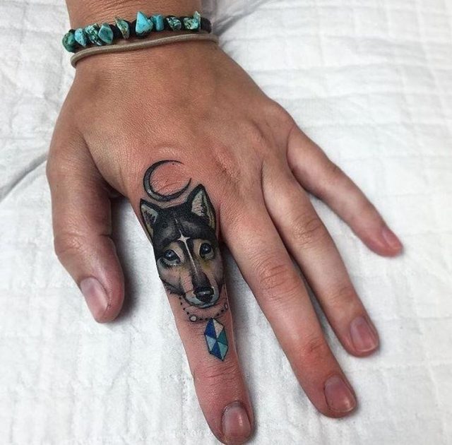 Finger Tattoo Ideas 78