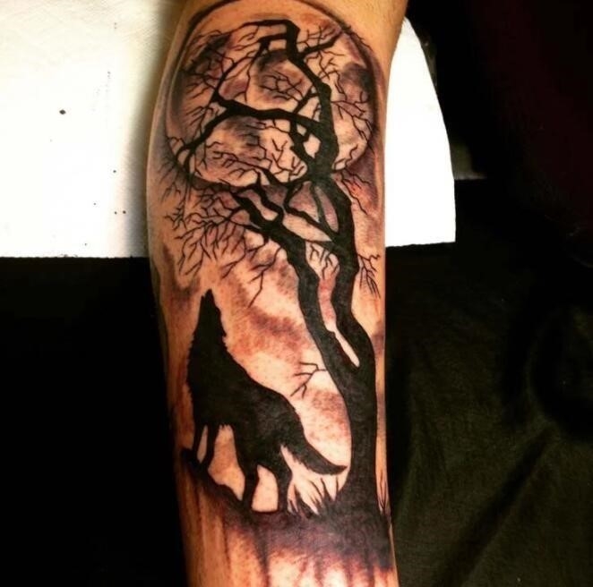 wolf tattoo