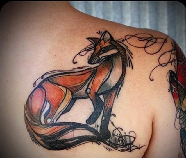 Fox Tattoo 4