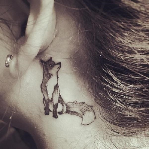 Fox Tattoo Designs 31
