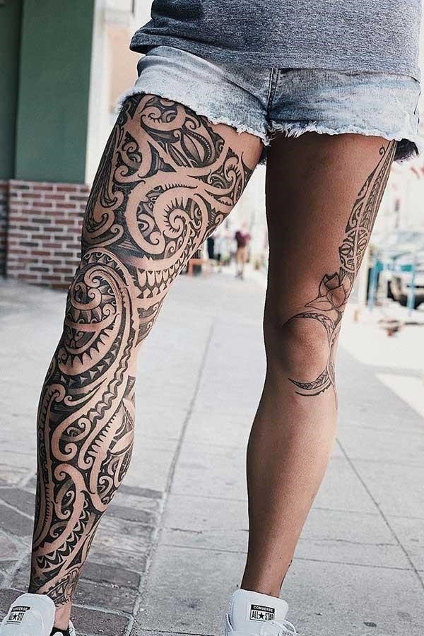 50+ Full leg tattoos Ideas [Best Designs] • Canadian Tattoos