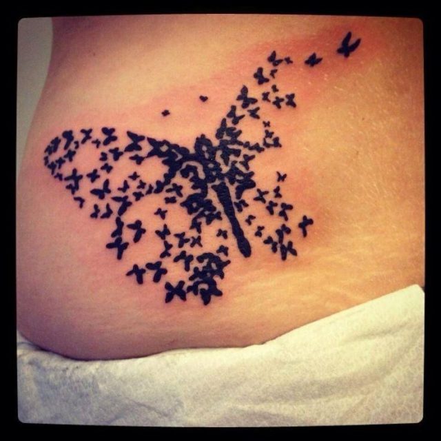 Gorgeous butterfly tattoos