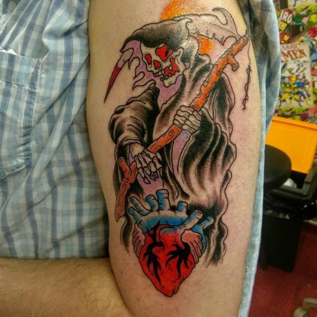 Grim Reaper Tattoo  18 1