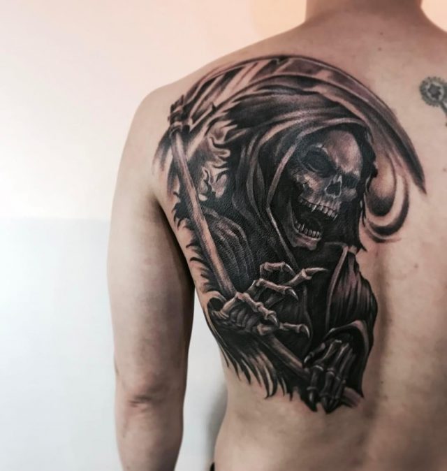 Grim Reaper Tattoo  33