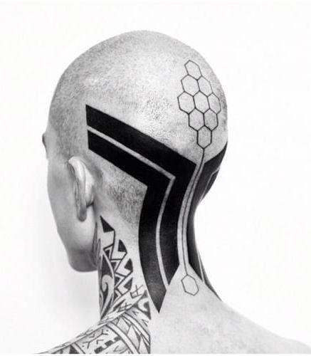 Hair tattoo