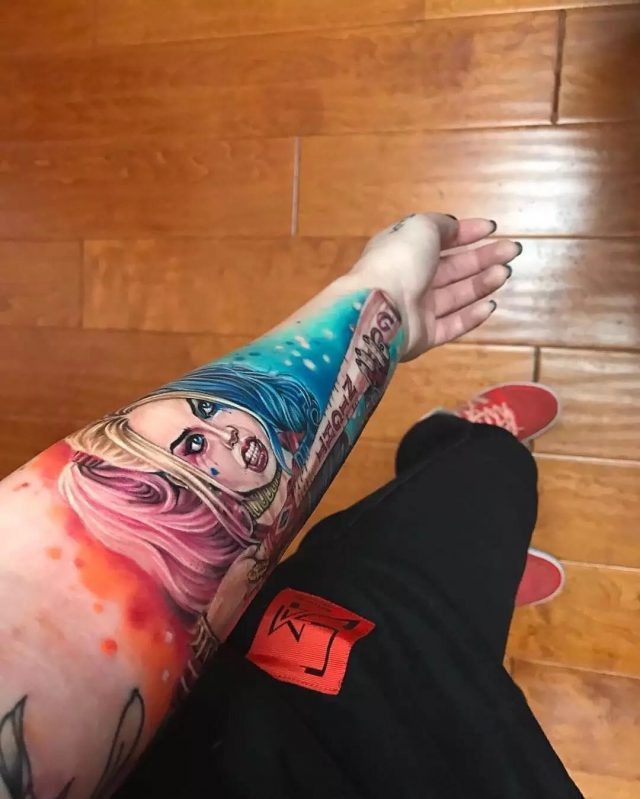 Harley Quinn Tattoo  3